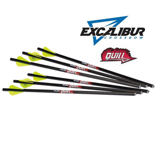 Excalibur Quill 16.5'' Carbon Crossbow Arrows